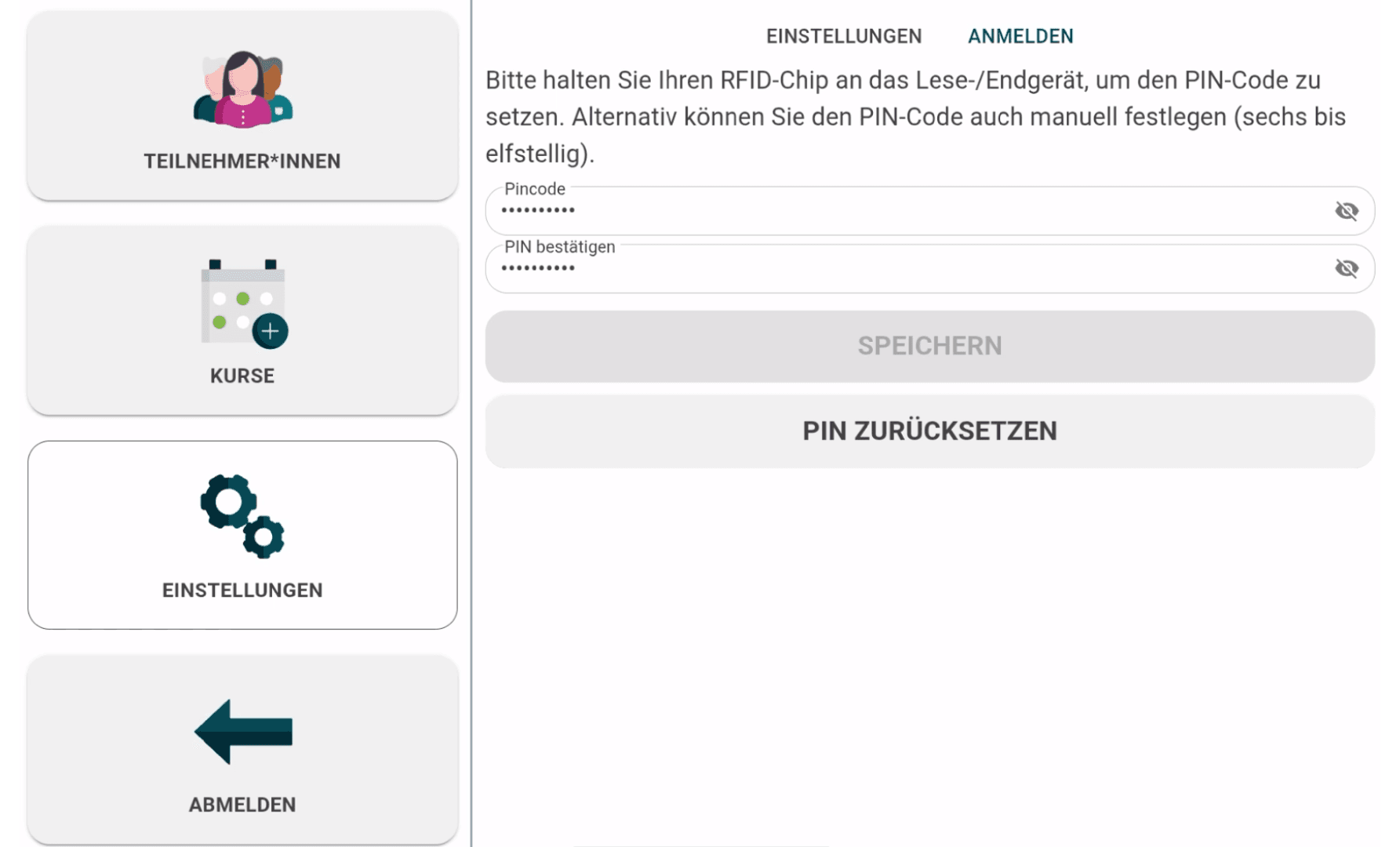 CHECK.IN Einstellungen - PIN zurücksetzen.png