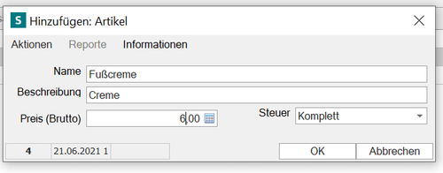 artikelverwaltung