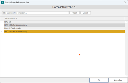 Blanko-Geschaeftsvorfall
