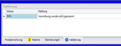 1. Fehlerfreie Verordnung